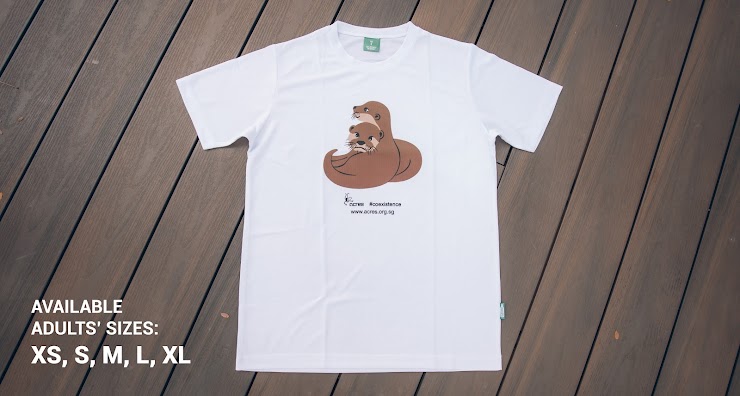 white otter tee