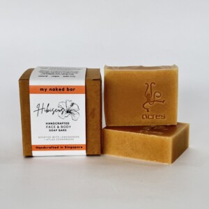 my naked bar x ACRES Fundraising Hibiscus Soap Bar Gift Box