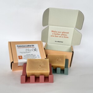 my naked bar x ACRES Fundraising Hibiscus Soap Bar Gift Box